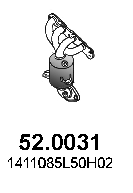 Katalysator Asso 52.0031