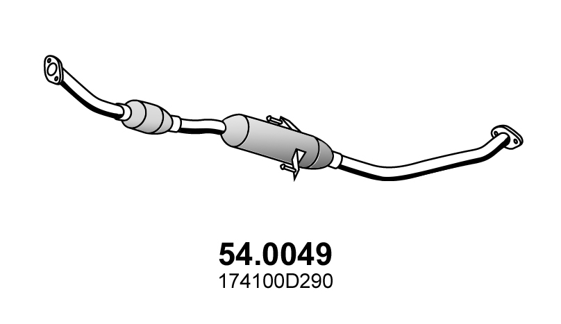 Katalysator Asso 54.0049