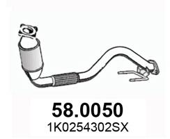 Katalysator Asso 58.0050