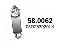 Katalysator Asso 58.0062