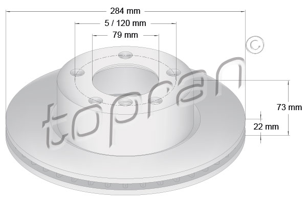 Remschijven Topran 501 900