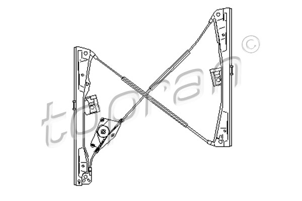 Raammechanisme Topran 111 706