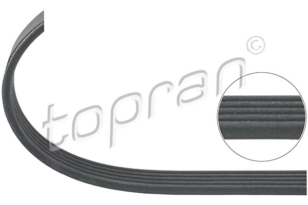 Poly V-riem Topran 100 337