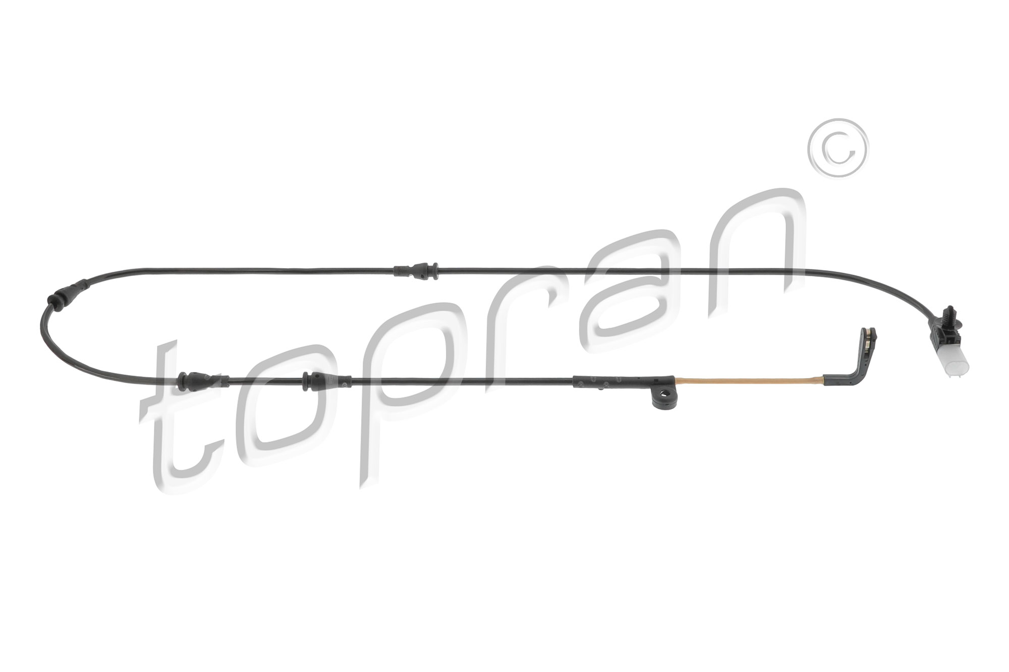 Waarschuwingscontact, remvoering-/blokslijtage Topran 602 021