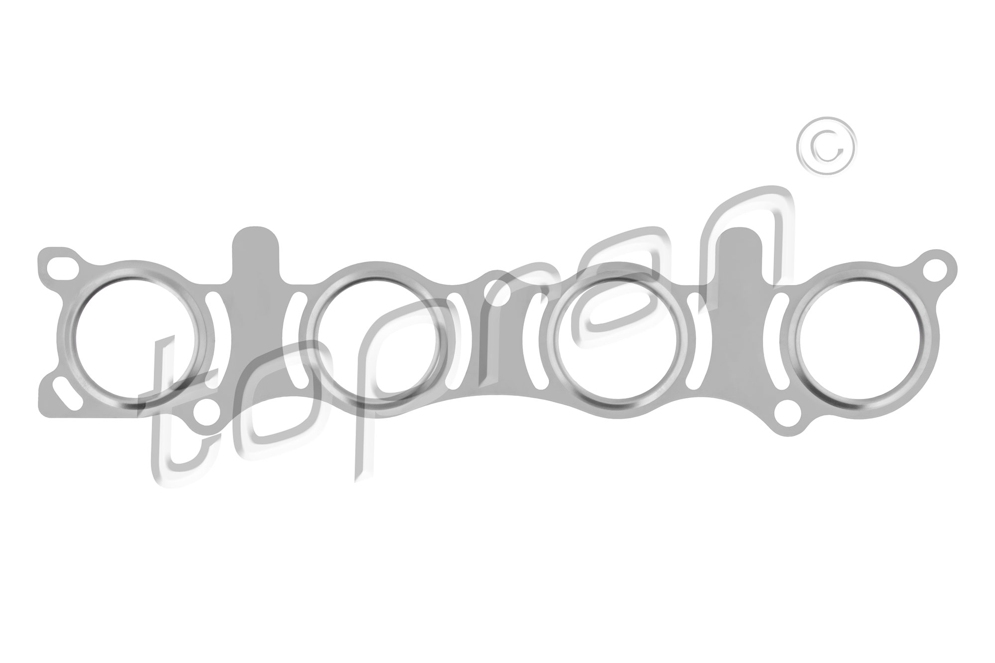 Pakking, uitlaatbocht Topran 702 417