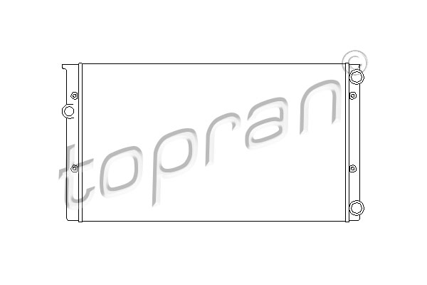 Radiateur Topran 107 367