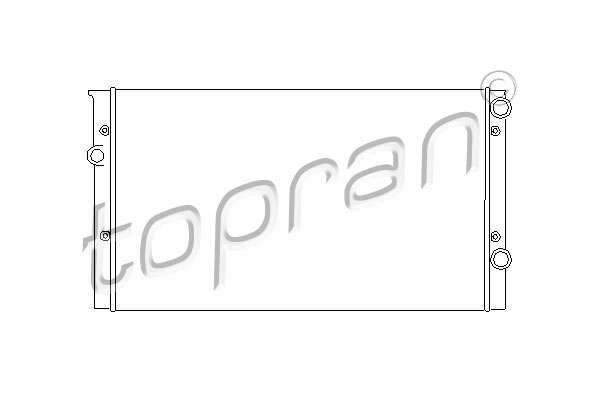 Radiateur Topran 103 003