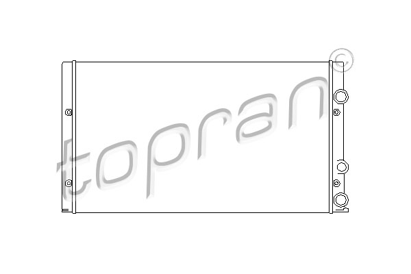 Radiateur Topran 105 750