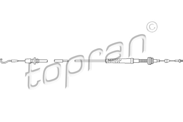 Gaskabel Topran 103 603