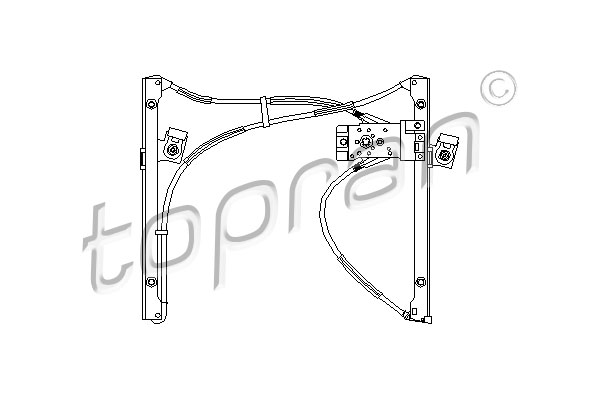 Raammechanisme Topran 111 707