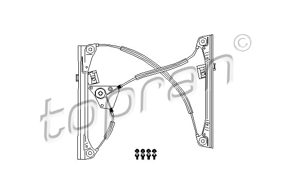 Raammechanisme Topran 111 266