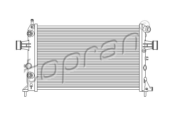 Radiateur Topran 206 972