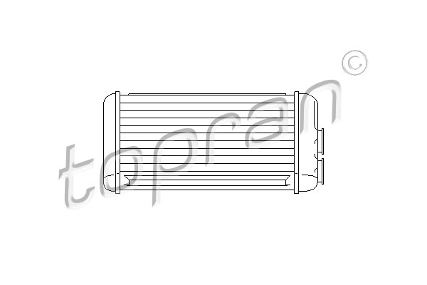 Kachelradiateur Topran 207 123