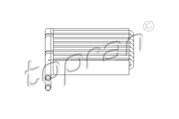 Kachelradiateur Topran 302 111