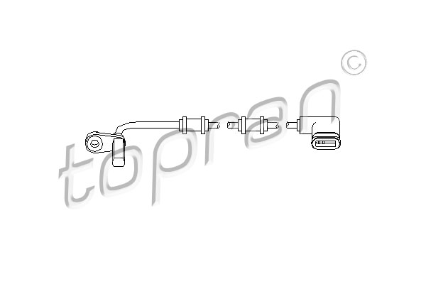 ABS sensor Topran 401 551