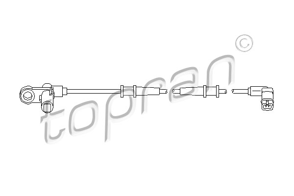 ABS sensor Topran 401 547