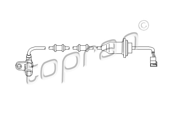 ABS sensor Topran 401 548