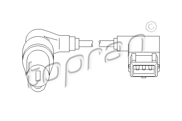 Krukas positiesensor Topran 501 294