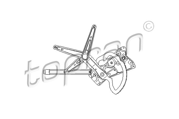 Raammechanisme Topran 501 822