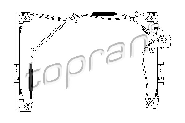 Raammechanisme Topran 501 832