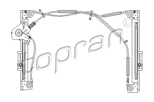 Raammechanisme Topran 501 833