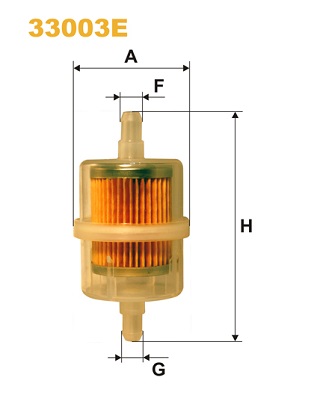 Brandstoffilter Wix Filters 33003E