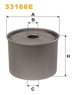 Brandstoffilter Wix Filters 33166E