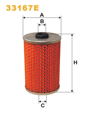 Brandstoffilter Wix Filters 33167E