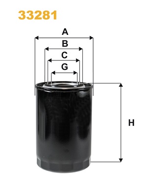 Brandstoffilter Wix Filters 33281