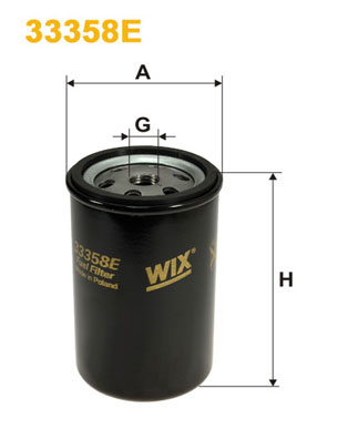 Brandstoffilter Wix Filters 33358E