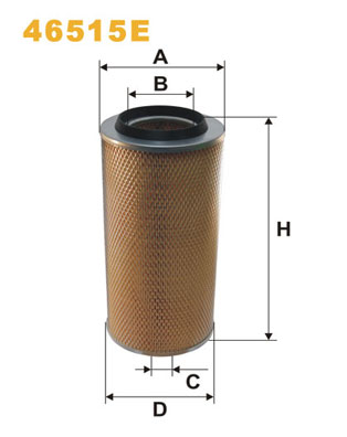 Luchtfilter Wix Filters 46515E