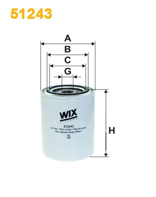 Filter/oliezeef automaatbak Wix Filters 51243