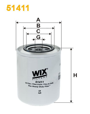 Filter/oliezeef automaatbak Wix Filters 51411