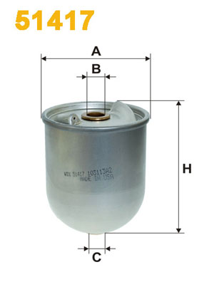 Oliefilter Wix Filters 51417