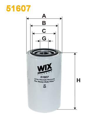 Oliefilter Wix Filters 51607