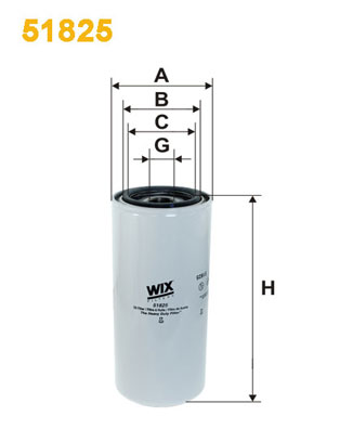 Oliefilter Wix Filters 51825