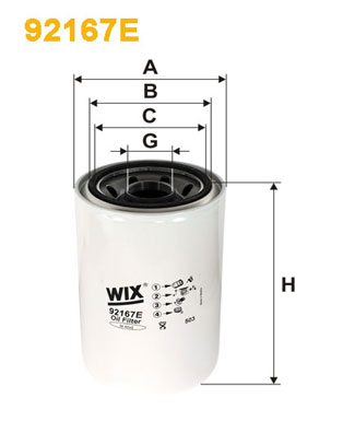Oliefilter Wix Filters 92167E