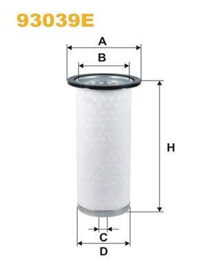 Oliefilter Wix Filters 93039E