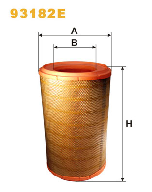 Luchtfilter Wix Filters 93182E