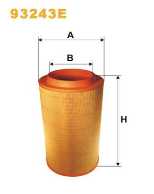 Luchtfilter Wix Filters 93243E