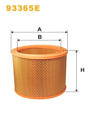 Luchtfilter Wix Filters 93365E