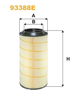 Luchtfilter Wix Filters 93388E