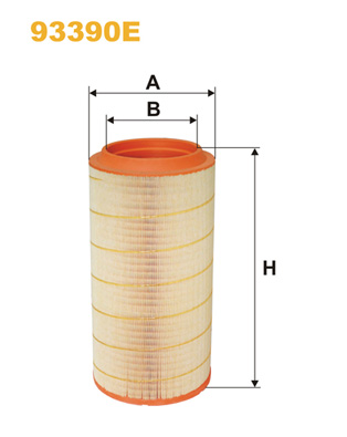 Luchtfilter Wix Filters 93390E