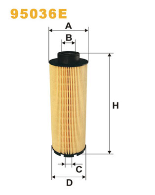 Brandstoffilter Wix Filters 95036E