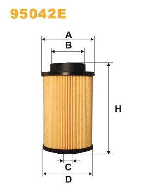 Brandstoffilter Wix Filters 95042E