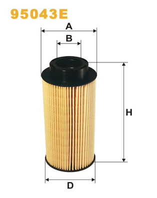 Brandstoffilter Wix Filters 95043E