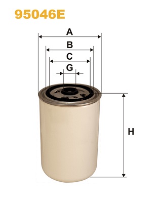 Brandstoffilter Wix Filters 95046E