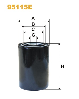 Brandstoffilter Wix Filters 95115E