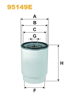 Brandstoffilter Wix Filters 95149E