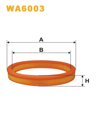 Luchtfilter Wix Filters WA6003